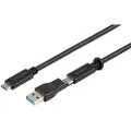 Prokord Usb-0059a Usb-kabel 1 M Usb 3.2 Gen 2 (3.1 Gen 2) Usb C 2 X Usb C Sort 1m. Usb C Usb C Sort