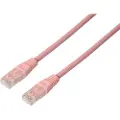 Prokord Netværkskabel Lszh Rj-45 Cat6 3m. Lyserød