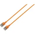 Prokord Slim Network Cable / Patch Cord Lszh Rj-45 Cat6a 2m. Orange