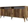 Hannah Home - Aflastningsbord Milan 180 cm - Brun - Skænke & sideboards - - Homeroom