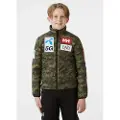 Helly Hansen Helly Hansentil drenge. 41733 Frakke Jr Infinity Insulator sort, camouflage (16años= 176cm), Casual, Sport, Udendørs, Multisport, Polyester,