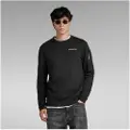 G-Star G-Startil mænd. D23329-D275-6484 Tweeter-jumper sort (XXS), Casual, Bomuld