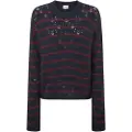 Pepe Jeans Pepe Jeanstil kvinder. PL702233 Heven marineblå trøje (XS), Casual, Polyester