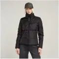 G-Star G-Startil kvinder. D25947-C398-6484 Vatteret mellemvægtsjakke, sort (S), Casual, Genanvendt polister, Bæredygtig