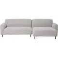 House Nordic - Lounge-sofa Salvador - Grå - Sofaer med chaiselong - - Homeroom