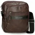 Pepe Jeans Pepe Jeansunisex. 7815732 Horley to-rums tablet-skuldertaske brun (OSFA), Casual, Polyester