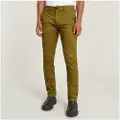 G-Star G-Startil mænd. D19204-D949-248 Brune slanke chino-bukser (34/34), Casual, Bomuld