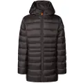 Save the Duck Save The Ducktil kvinder/piger. J47300G-IRIS19 Chokoladebrun Maggy-pels (10años= 140cm), Casual, Polyester, børnetøj