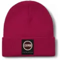 Colmar Colmarunisex til børn. 5349 Rødbrun hue med opsmøg (OSFA), Casual, Akryl, børnetøj