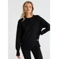 Victorio & Lucchino Victorio & Lucchino, V&Ltil kvinder. 350038072 Basic pullover med sort slids (M), Casual, Viscose, Lange ærmer