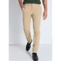 Victorio & Lucchino Victorio & Lucchino, V&Ltil mænd. 4579498 Peach satin chino bukser medium talje Slim - Medium talje beige (36), Brun, Casual, Bomuld