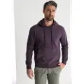 Victorio & Lucchino Victorio & Lucchino, V&Ltil mænd. 660217123 Basic kanguro-sweatshirt med broderet logohætte i lilla (XXL), Casual, Bomuld, Lange ærmer