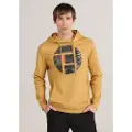 Bendorff Bendorfftil mænd. 860205260 Grafisk sweatshirt med hætte gul (3XL), Casual, Bomuld, Lange ærmer