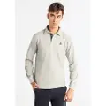 Bendorff Bendorfftil mænd. 830285125 Peach Finish grå poloshirt (L), Casual, Bomuld, Lange ærmer
