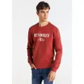 Bendorff Bendorfftil mænd. 860435424 Sweatshirt 95 rød (XL), Casual, Bomuld, Lange ærmer