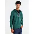 LOIS Jeans Lois Jeanstil mænd. 165933956 Sweatshirt med grønt broderi på brystet (S), Casual, Bomuld, Lange ærmer