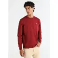 LOIS Jeans Lois Jeanstil mænd. 166003996 Basic sweatshirt med rødt logo (L), Casual, Bomuld, Lange ærmer