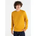 LOIS Jeans Lois Jeanstil mænd. 166003996 Basic sweatshirt med gult logo (XXL), Casual, Bomuld, Lange ærmer