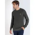 LOIS Jeans Lois Jeanstil mænd. 176493358 LOIS JEANS - Strikket trøje med krave grøn (XL), Casual, Bomuld, Lange ærmer