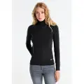 LOIS Jeans Lois Jeanstil kvinder. 453102669 Basistrøje med sort logo (XL), Casual, Bomuld, Lange ærmer