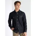 LOIS Jeans Lois Jeanstil mænd. 144963945 Langærmet denimskjorte i navyfarvet stof (3XL), Casual, Bomuld, Lange ærmer, Blå