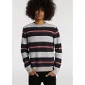 LOIS Jeans Lois Jeanstil mænd. 176373149 Pullover med kassekrave hvid (S), Casual, Bomuld, Lange ærmer