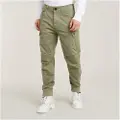 G-Star G-Startil mænd. D14515-D819-B681 Roxic straight tapered cargo-bukser grønne (28/34), Casual, Bomuld