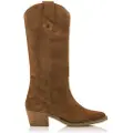 Mtng Mustangtil kvinder. 59716 Brune Teo-læderstøvler -Hælhøjde 5 cm (40), 3-5 cm, Ingen, Casual