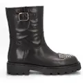 Alpe Alpetil kvinder. 530617 Agnes ankelstøvler i læder, sort (37), 3-5 cm, Ingen, Casual