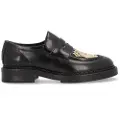 Alpe Alpetil kvinder. 533166 Chester-loafers i sort læder (37), Fast, Ingen, Casual