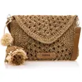 Mtng Mustangtil kvinder. DARI Brun Dari clutch-taske (OSFA), Casual, Syntetisk