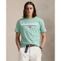 Ralph Lauren Polo Ralph Laurentil mænd. 710880627021 Classic Fit Polo Sport turkis strikket T-shirt (M), Casual, Bomuld, Korte ærmer