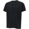 Iceberg Icebergtil mænd. 25EI1P0F0146327 Sort T-shirt med broderet logo (XL), Casual, Bomuld, Korte ærmer
