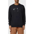Iceberg Icebergtil mænd. 25EI1P0E0106317 Sweatshirt med rund hals, sort (L), Casual, Bomuld