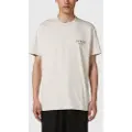 Iceberg Icebergtil mænd. 25EI1P0F0466327 Klassisk beige regular fit strikket T-shirt (L), Casual, Bomuld, Korte ærmer