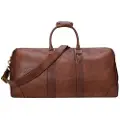 Ralph Lauren Polo Ralph Laurentil kvinder. 405946034001 Heritage rejsetaske i brunt læder (OSFA), Casual