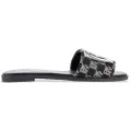 DKNY DKNYtil kvinder. K2534473 Waltz-sandaler sort (36), Fast, Ingen, Casual