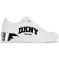 DKNY DKNYtil kvinder. K1558006 Maben Læder Sneakers hvid (36), Fast, Blonder, Casual