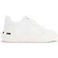 DKNY DKNYtil kvinder. K1530142 Lobeco læder-sneakers hvid (39), Fast, Blonder, Casual