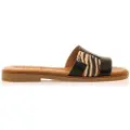 Mustang MTNGtil kvinder. 54181 Sandaler Alysa Sort (37), Læder, 1-3 cm, Ingen, Casual