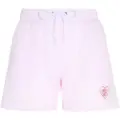 Family First Family Firsttil mænd. WIS2502 Hjerte-lyserød stribet badedragt (M), Pink, Badetøj, Polyester