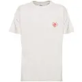 Family First Family Firsttil mænd. TS2402 Hjerte T-shirt hvid (M), Casual, Korte ærmer