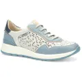 Pikolinos Pikolinostil kvinder. W1M-6629C4 Arrecife læder-sneakers blå (40), Fast, Blonder, Casual