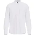 GUESS Guesstil mænd. M5GH73WH3J0 Napa-skjorte hvid (L), Casual, Linned, Lange ærmer