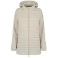 Save the Duck Save The Ducktil kvinder. D41165W-GIGO20 Lorena beige quiltet frakke (S), Casual, Nylon