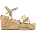 MARIAMARE Mariamaretil kvinder. 68560 Sandaler Asti guld (39), Guldfarvet, Stof, 3-5 cm, Spænder, Casual