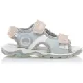 Mustang Kids MTNGtil piger. 48741 Blue River-sandaler (31), Blå, Fast, Velcro, Casual, børnetøj