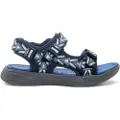 Mustang Kids Mustang Kidsunisex til børn. 49098 Sandaler Treck navy (30), Stof, Fast, Velcro, Casual, Blå, børnetøj