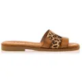 Mtng MTNGtil kvinder. 54181 Brune Alysa-sandaler i læder (36), Fast, 1-3 cm, Ingen, Casual