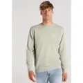 Victorio & Lucchino Victorio & Lucchino, V&Ltil mænd. 660257191 Hætteløs sweatshirt med box neck og essentiel grafik på ryggen i grøn (3XL), Casual, Bomuld